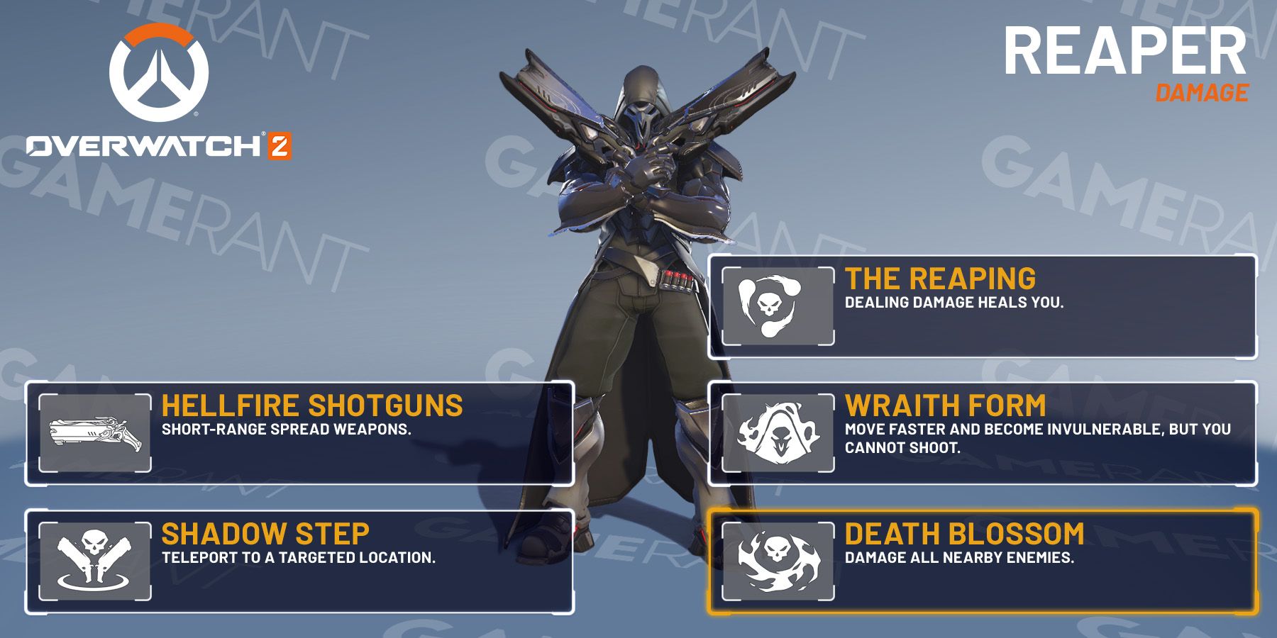 How to unlock Overwatch 2 Reaper: Abilities, class, and more