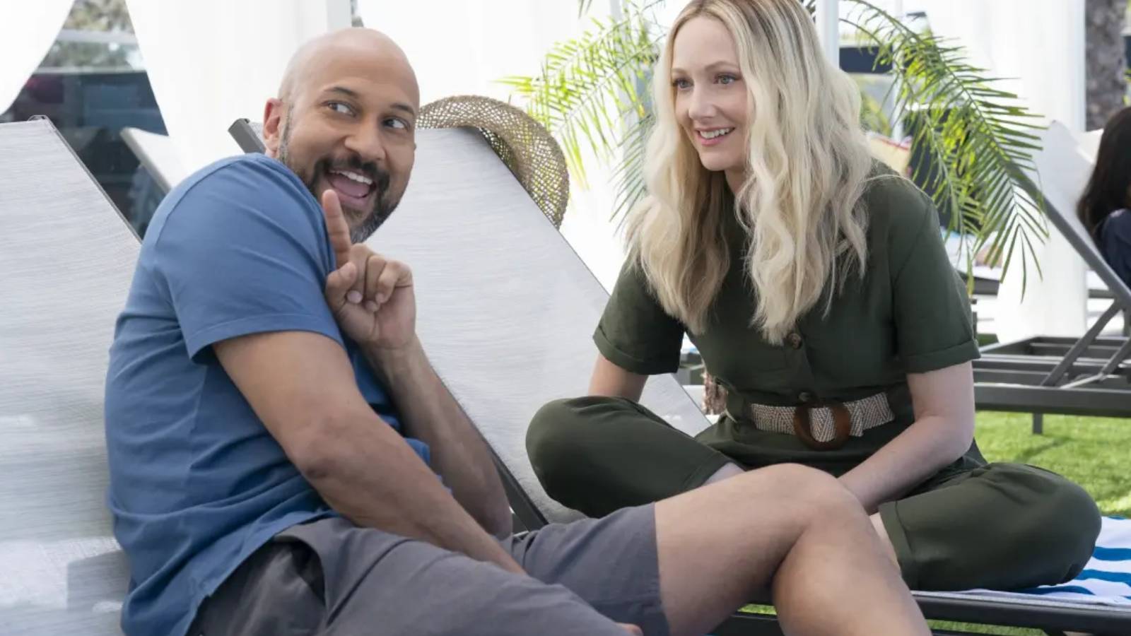 Reed (Keegan-Michael Key) and Bree (Judy Greer) in Reboot