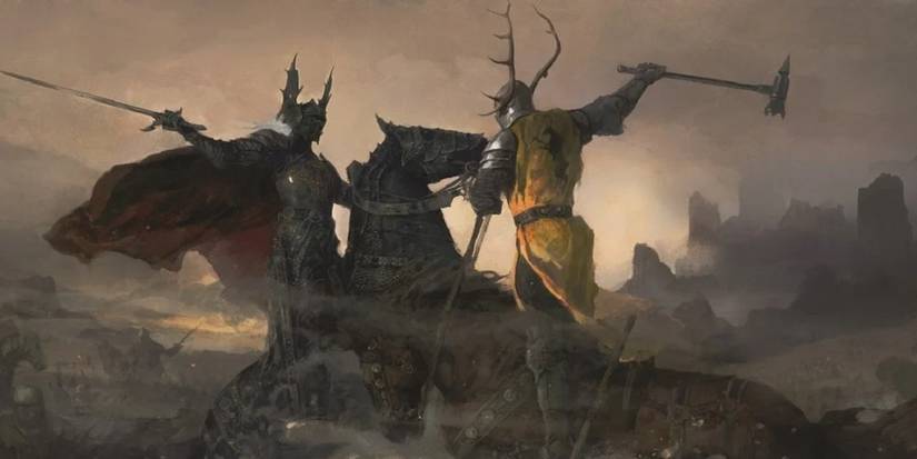 Robert Baratheon fighting against Rhaegar Targaryen.