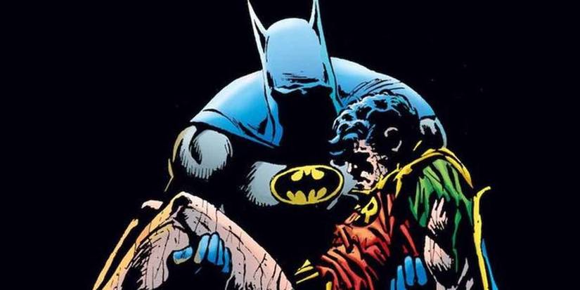 Robin dies in the comics