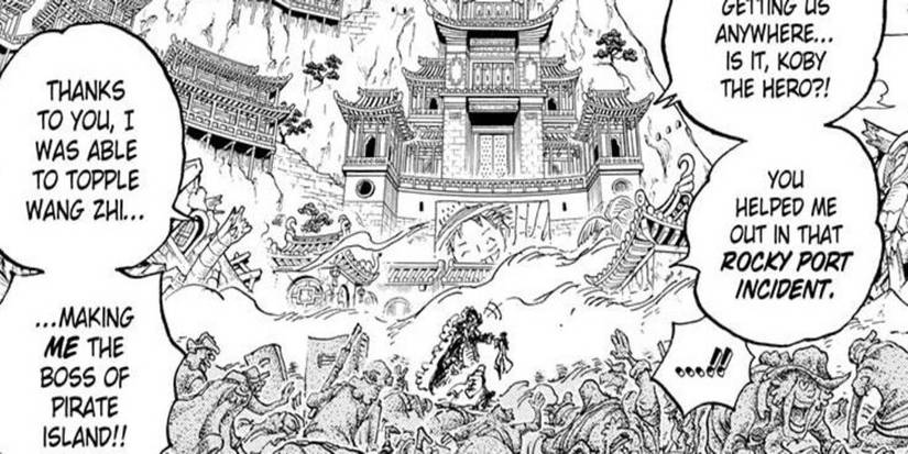 Rocky port incident One Piece 1064