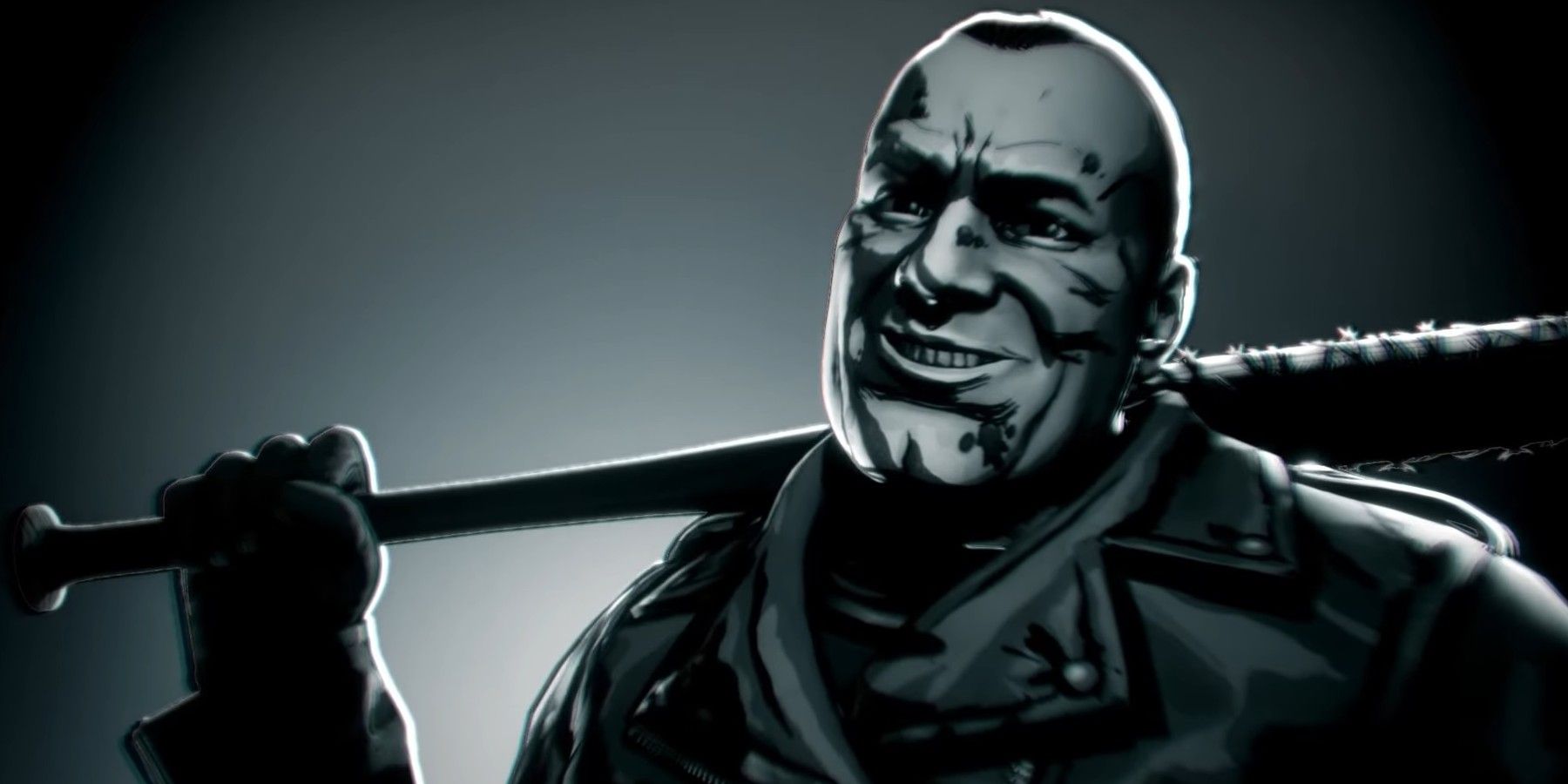 rogue company negan comic book style image