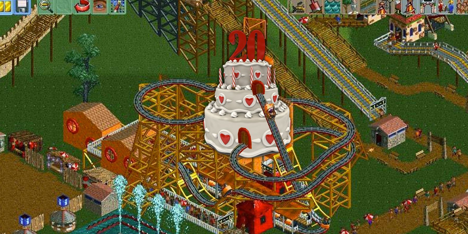 Rollercoaster Tycoon's first gameplay trailer