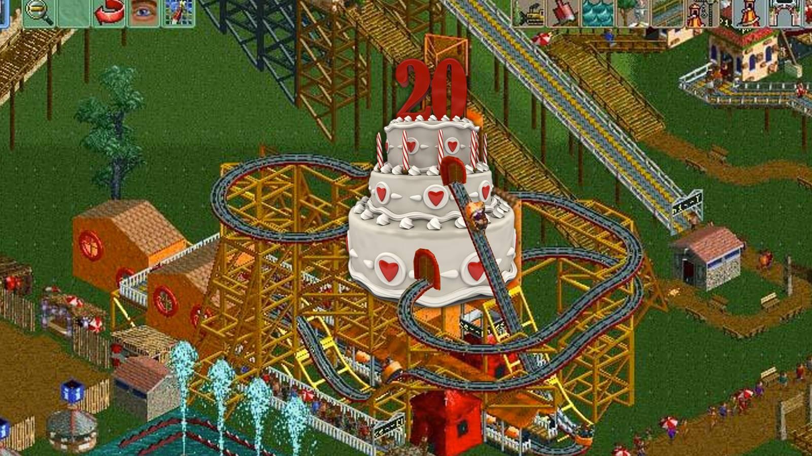 Rollercoaster Tycoon 2 20th Anniversary