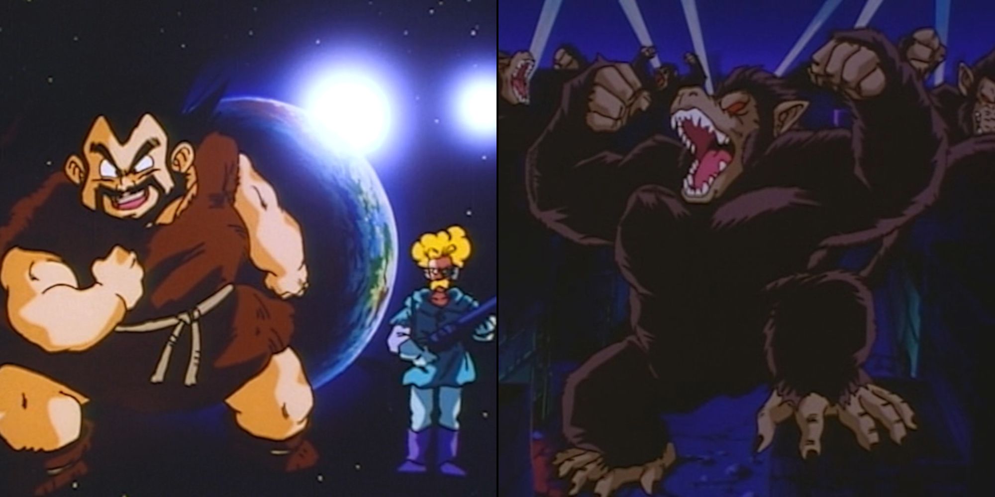 Saiyan and Tuffle, Great Apes