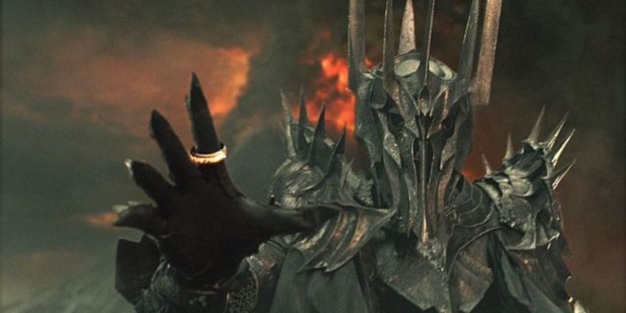 Sauron in The Lord of the Rings: Fellowship of the Ring