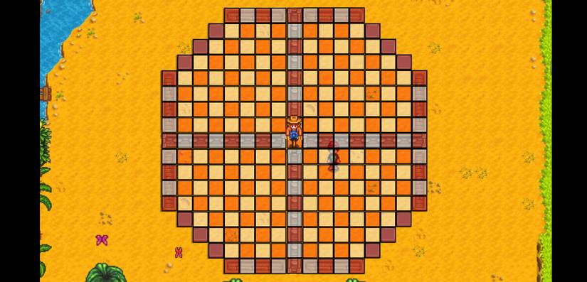 Scarecrow Range Stardew Simplified View