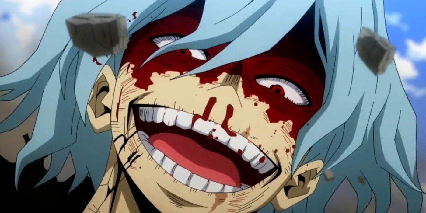 Scary Anime Smiles Shigaraki