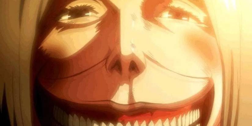 Scary Anime Smiles Smiling Titan