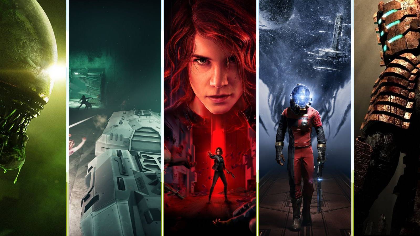 Sci-fi Horror Games Prey Control Dead Space Alien Isolation GTFO