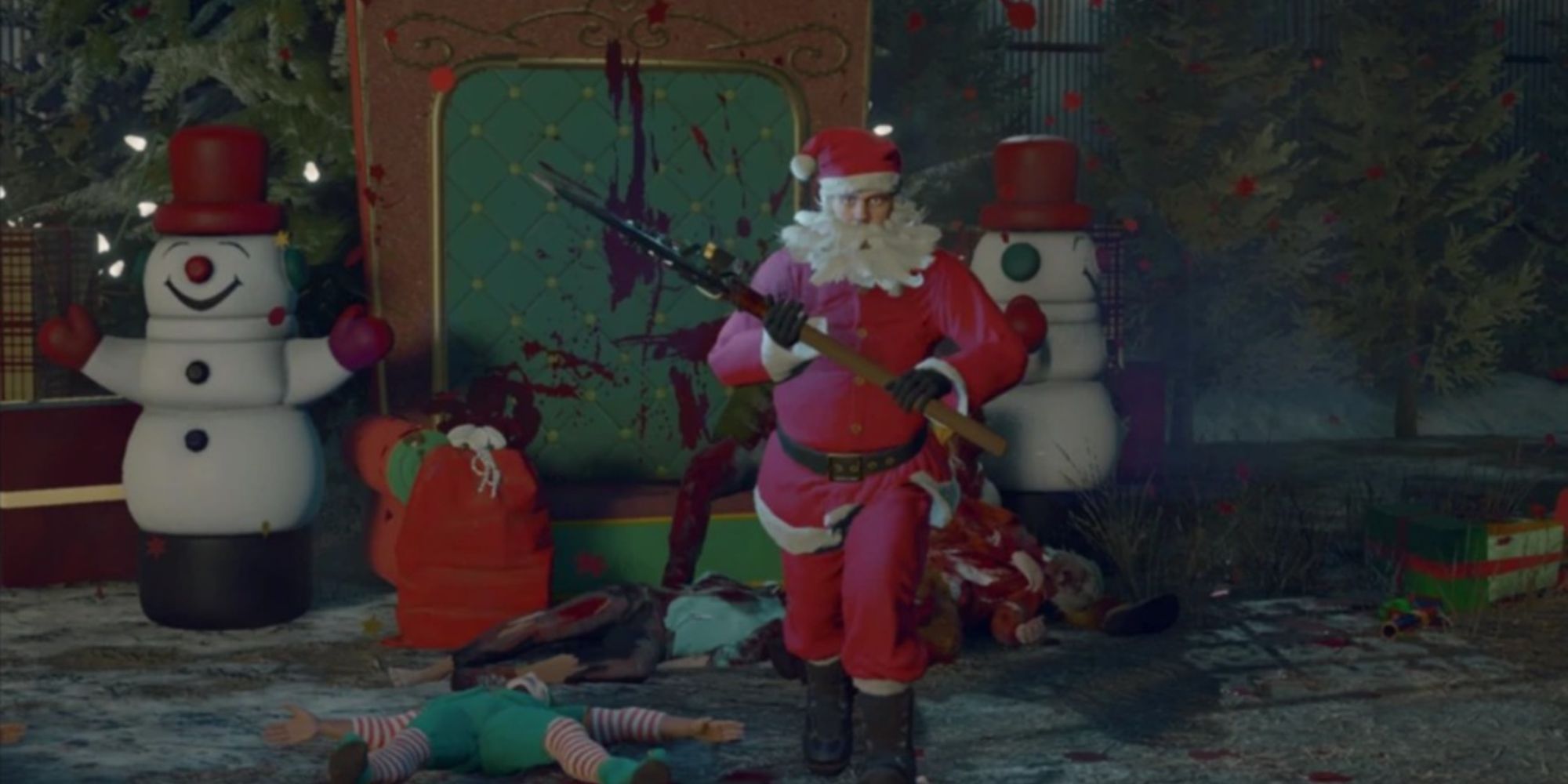 Evil Santa attacks in Dead Rising 4