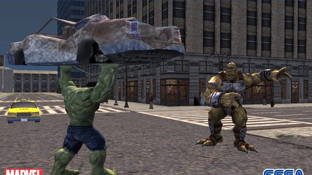 Sega Hulk Game