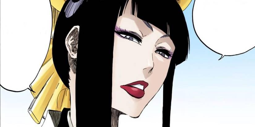 Senjumaru Shutara confronting Yhwach in the Bleach manga