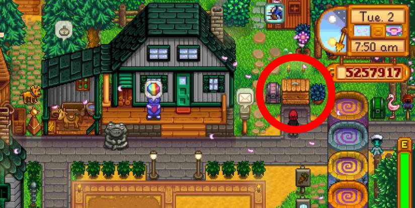 Shipping Bin Stardew Valley