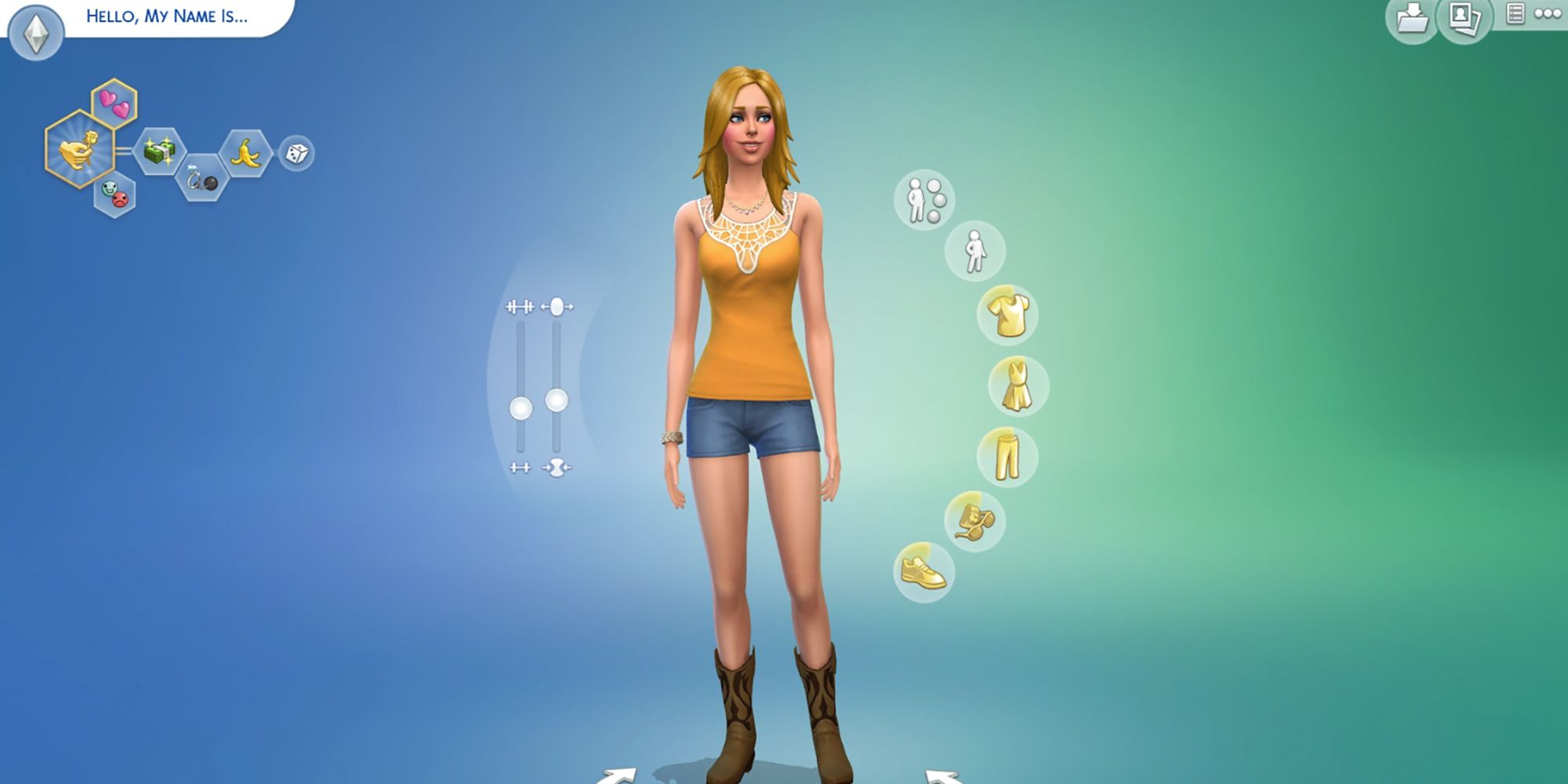 The Sims 4 Create A Sim Mode