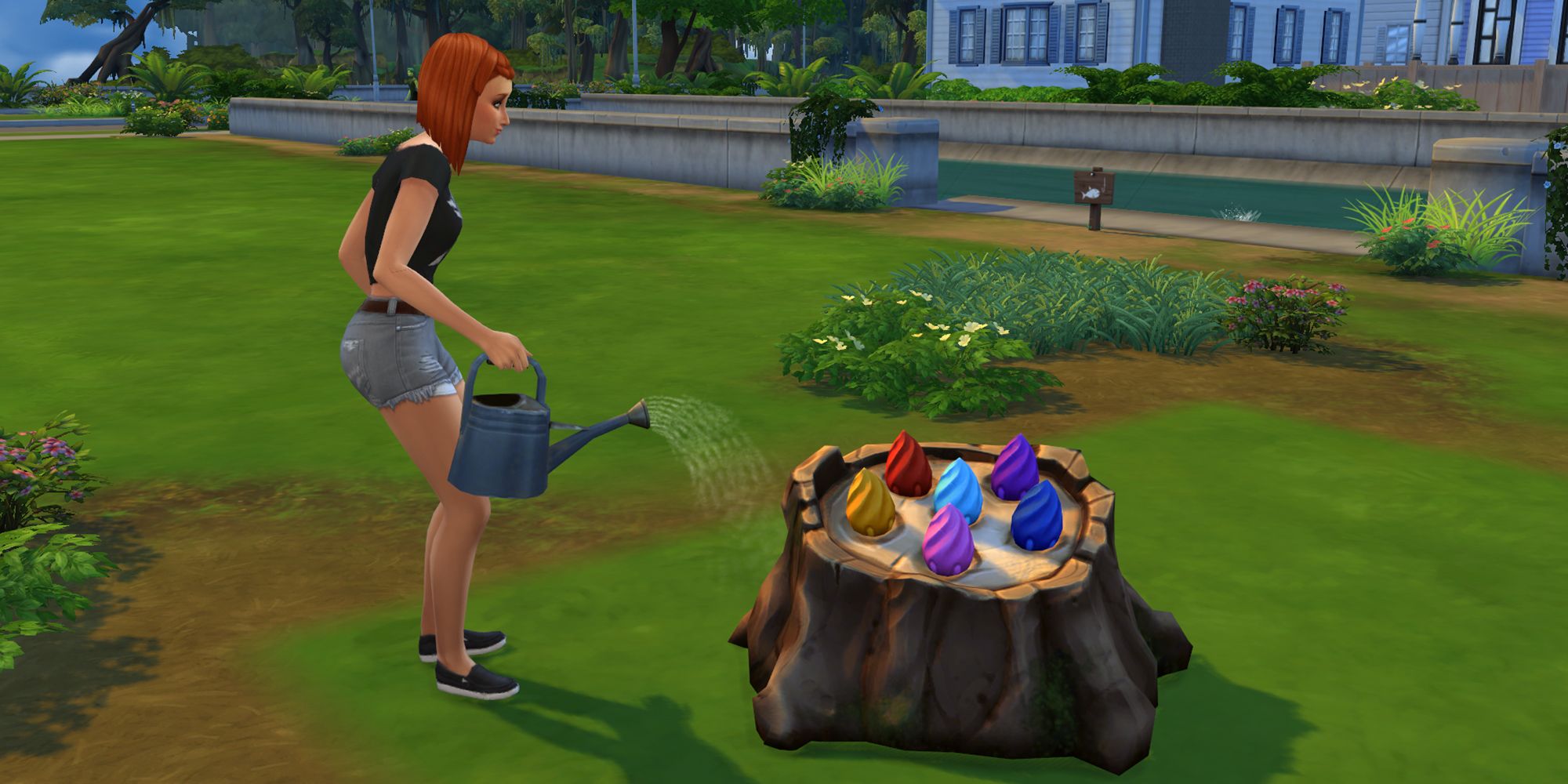 The Magic Plant Stump In The Sims 4