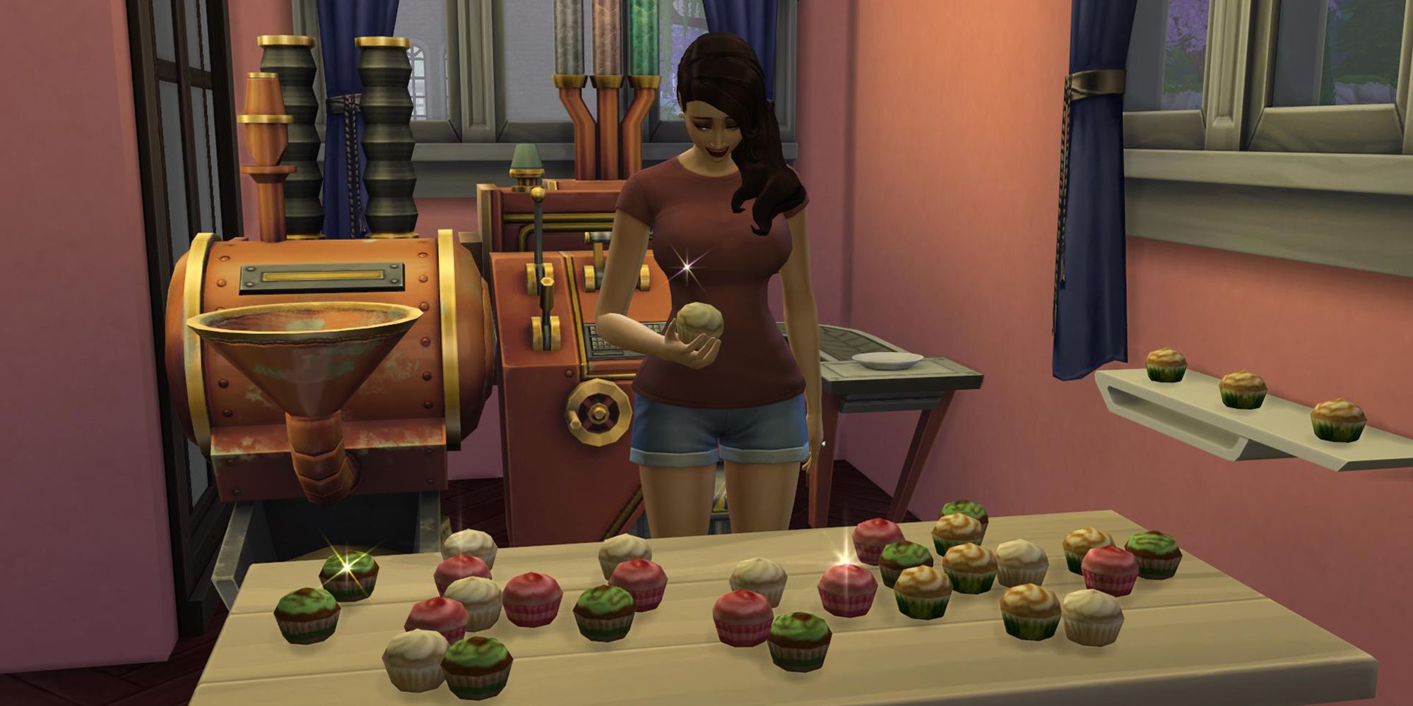 The Cupcake Factory In The Sims 4