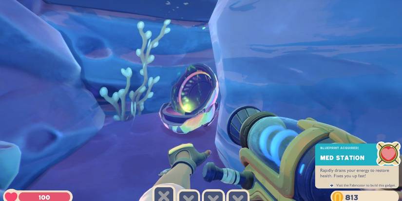 Slime Rancher 2 Med Station pod opened screenshot
