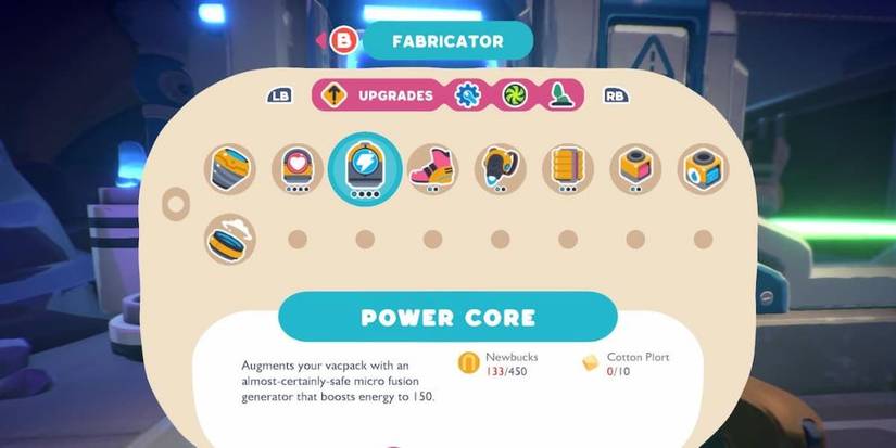 Slime Rancher 2 Power Core Blueprint Details