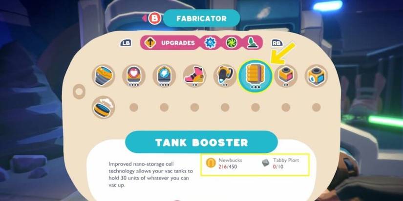 Slime Rancher 2 Tank Booster Blueprint Details