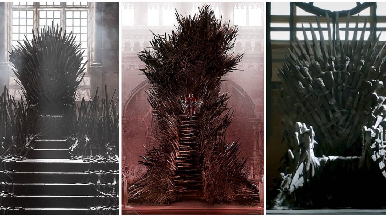 The Song of Ice and Fire's Iron Throne.