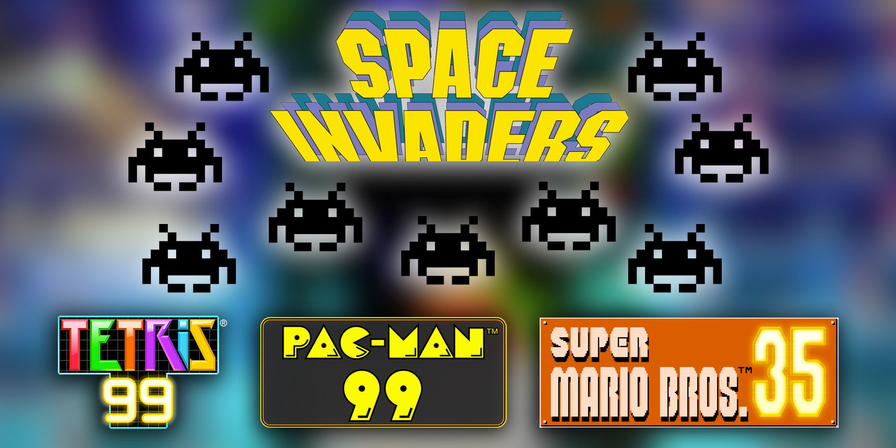 All Nintendo Switch Battle Royale Games (Tetris 99, Mario Bros. 35 & Pac-Man 99)