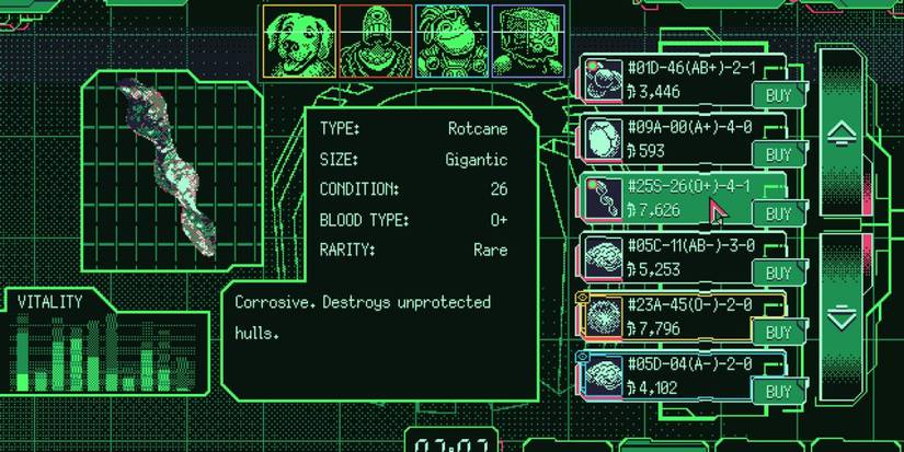 organ traders in Space Warlord Organ Trading Simulator