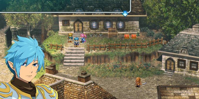 Exploring a village in Star Ocean First Departure R