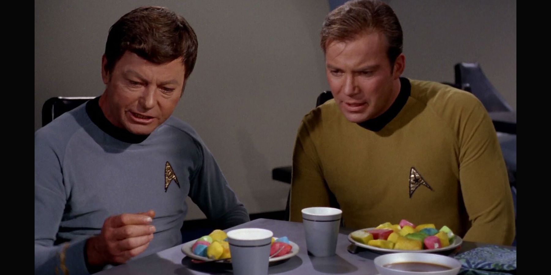 Star Trek: kirk and food