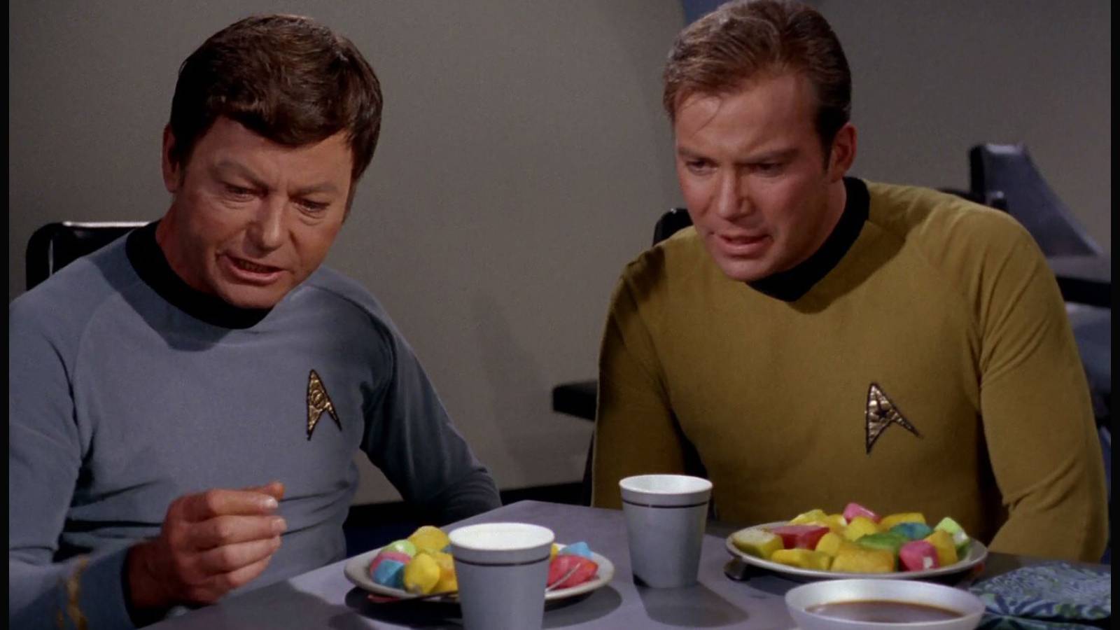 Star Trek: kirk and food