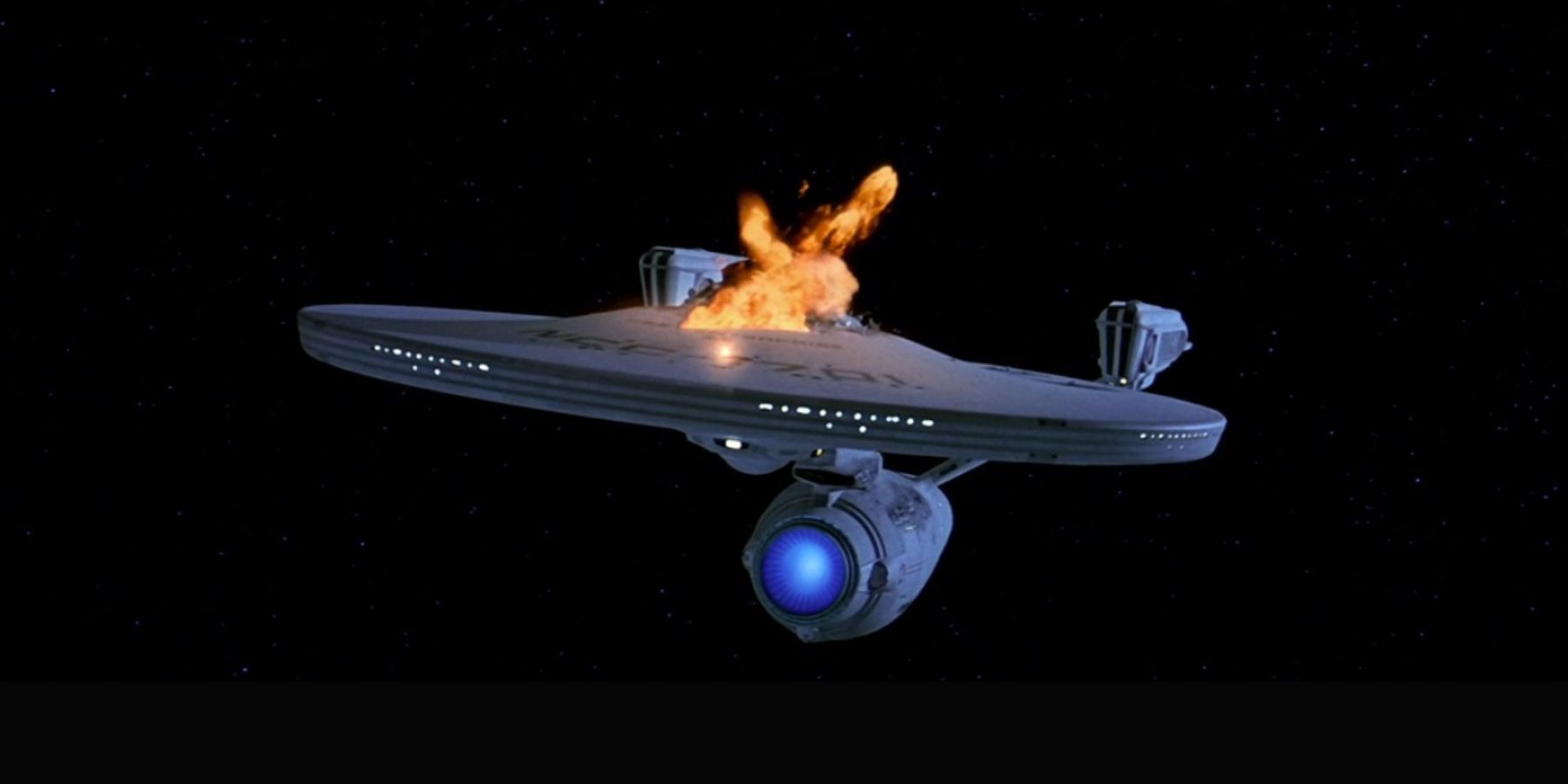 Star Trek: ship explosion