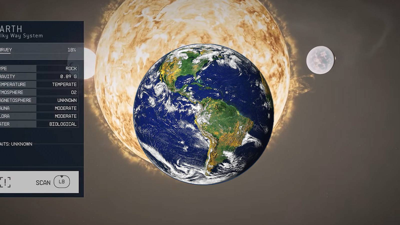 Starfield Galaxy Earth Explorable Planet
