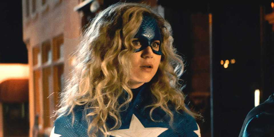 Brec Bassinger as Stargirl surprised look
