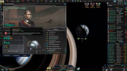 A high level leader in Stellaris