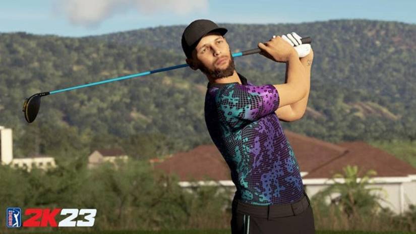 Steph Curry PGA Tour 2K23