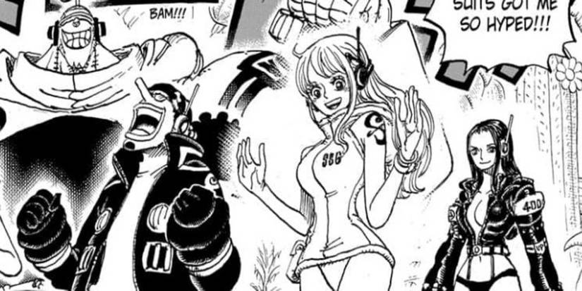 Straw Hats meet vegapunk one piece 1065