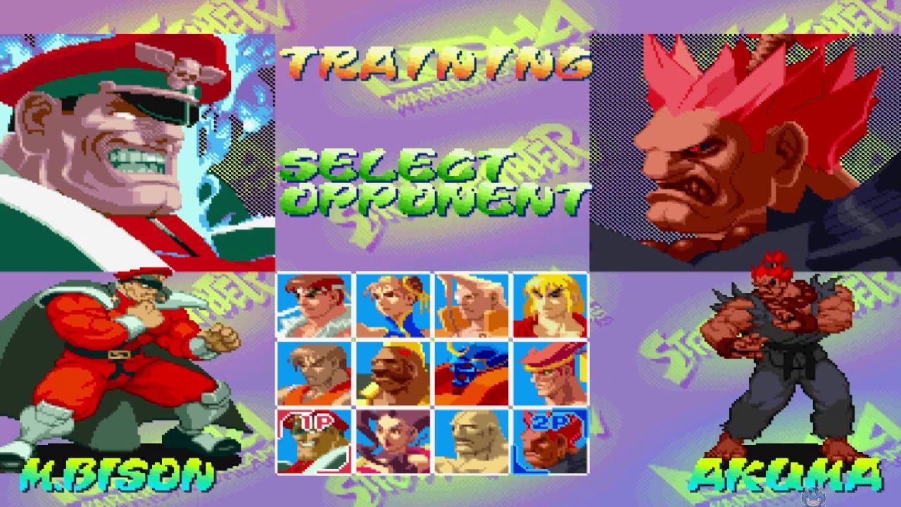 Street Fighter Alpha Characters