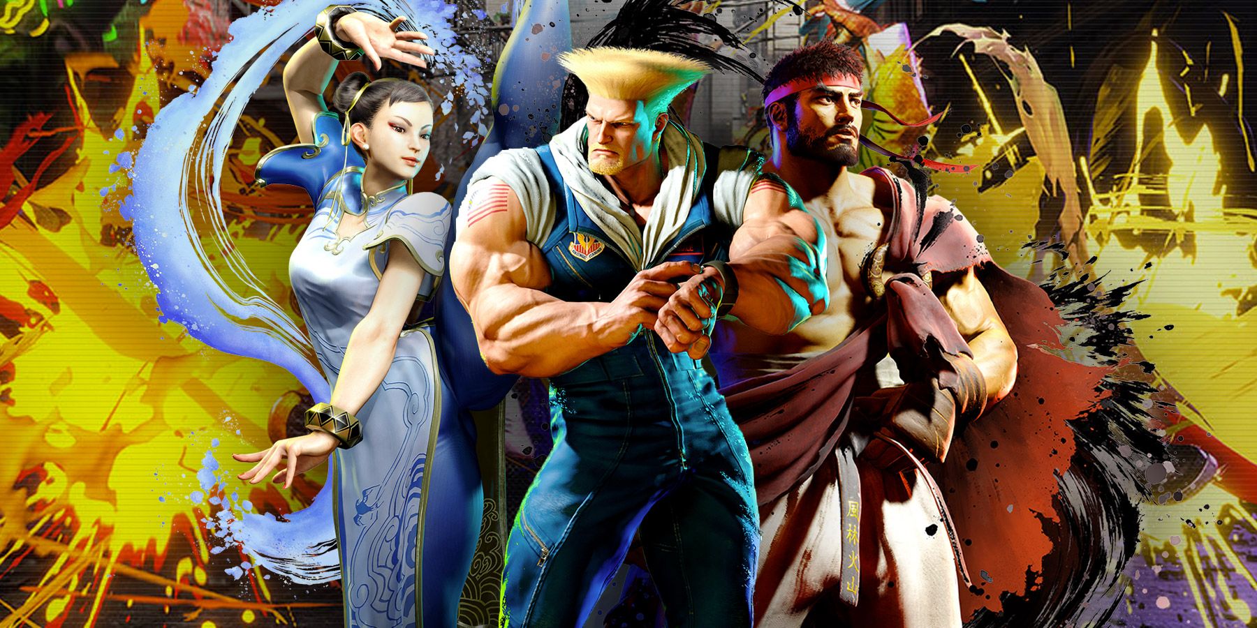 Franchise immortalisée de personnages de Street Fighter