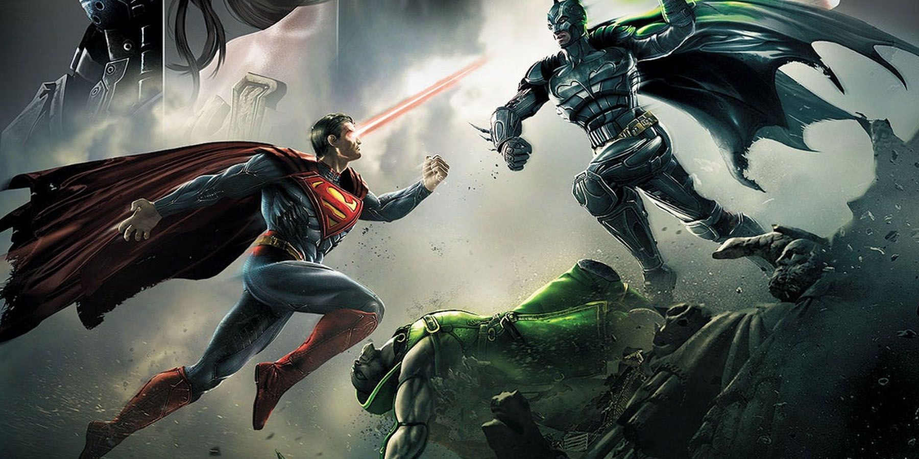 Superman versus Batman in Injustice