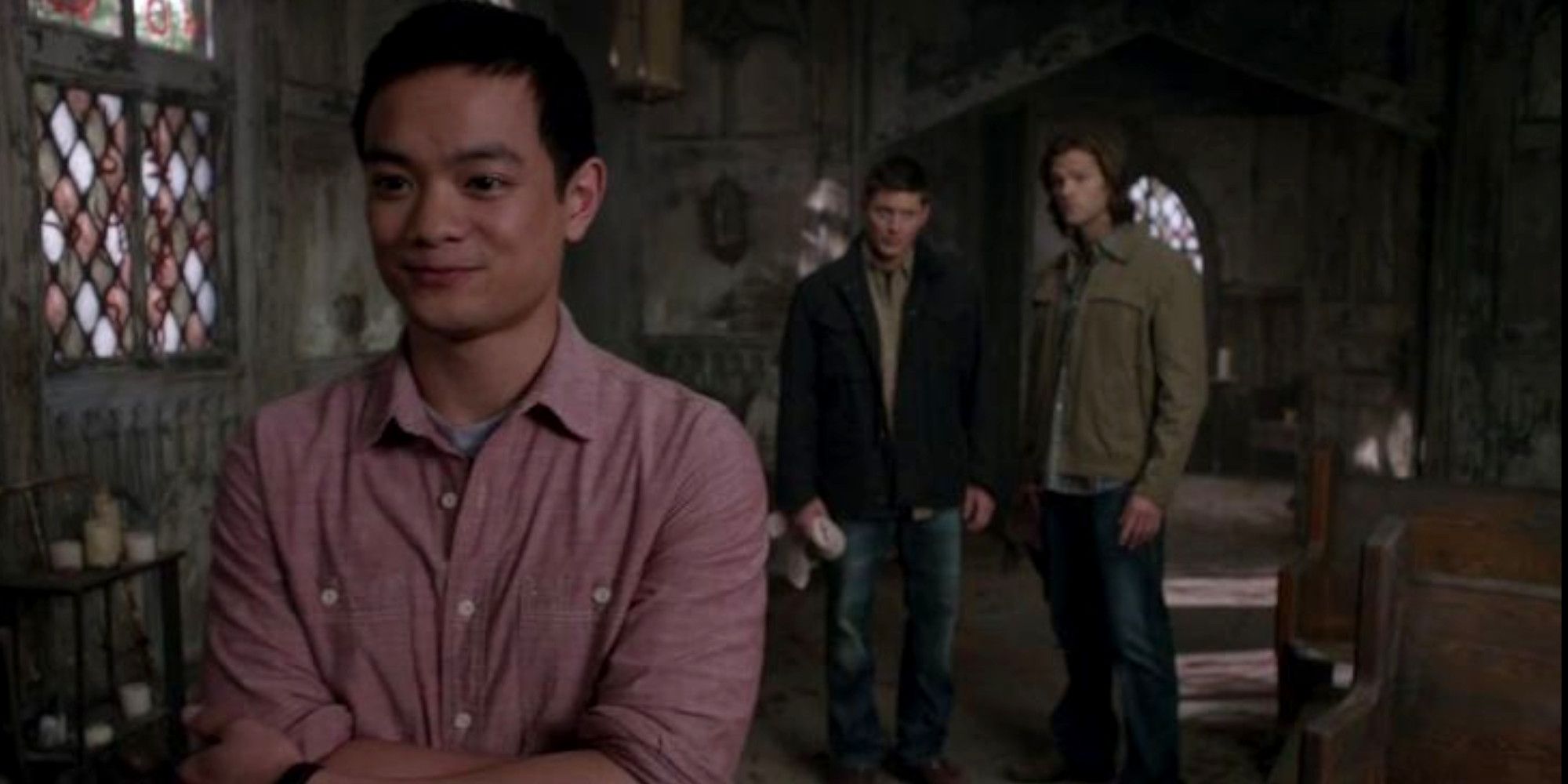 Supernatural Easter Eggs in The Winchesters Kevin Tran, Sam and Dean Winchester Jensen Ackles