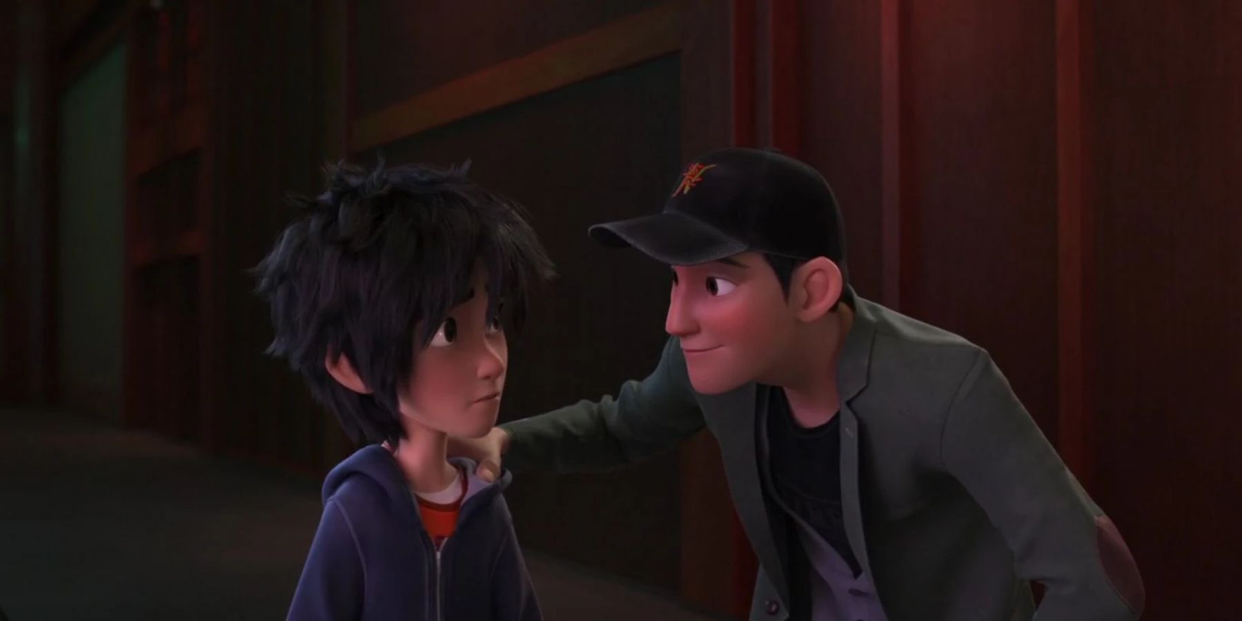 Tadashi and Hiro in Big Hero 6