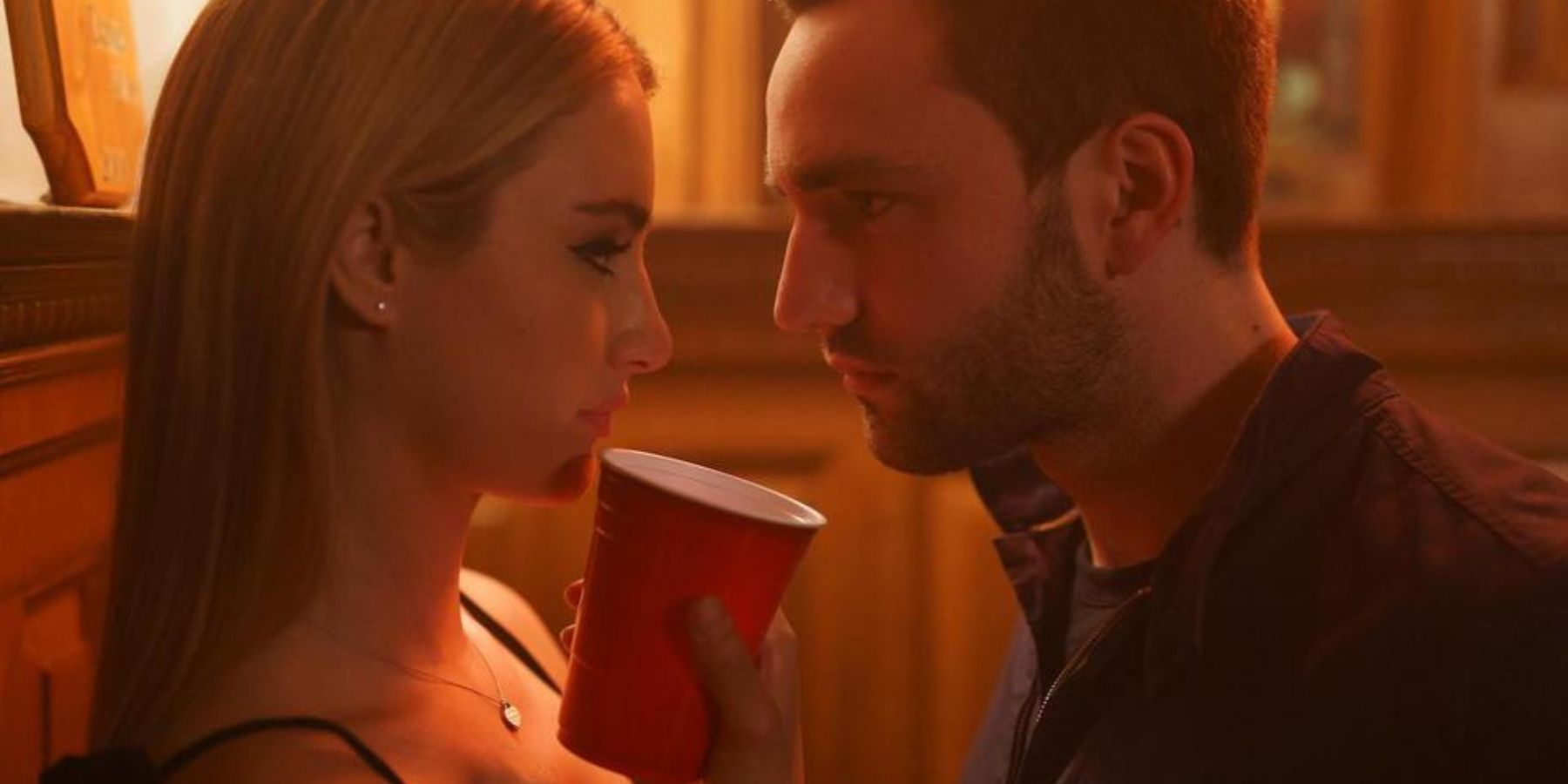 Lucy (Grace Van Patten) and Stephen (Jackson White) in Tell Me Lies