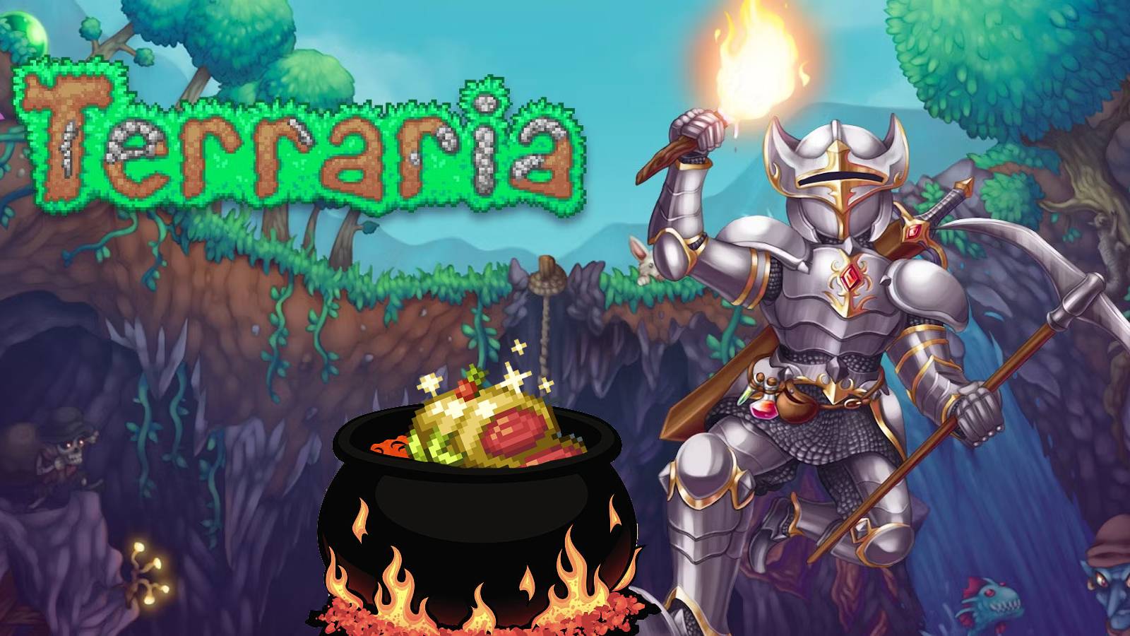Terraria Golden Delight Cauldron