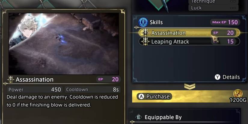 The DioField Chronicle - Andrias Upgrades