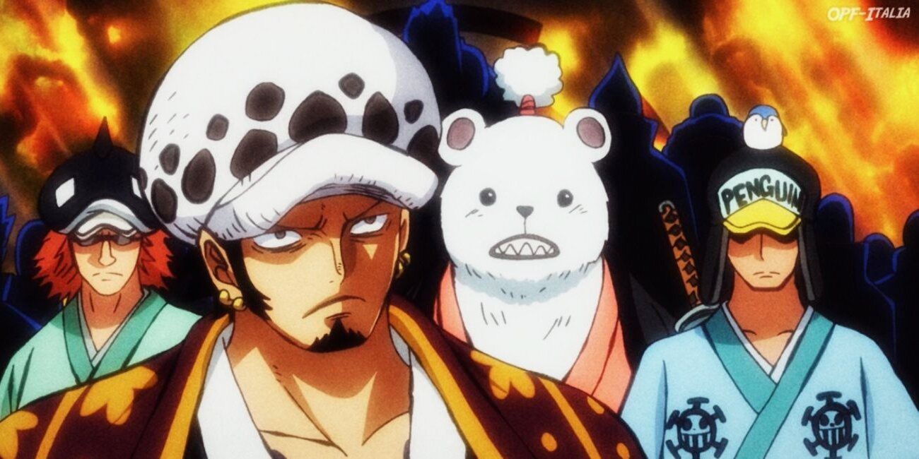 The Heart Pirates in Wano