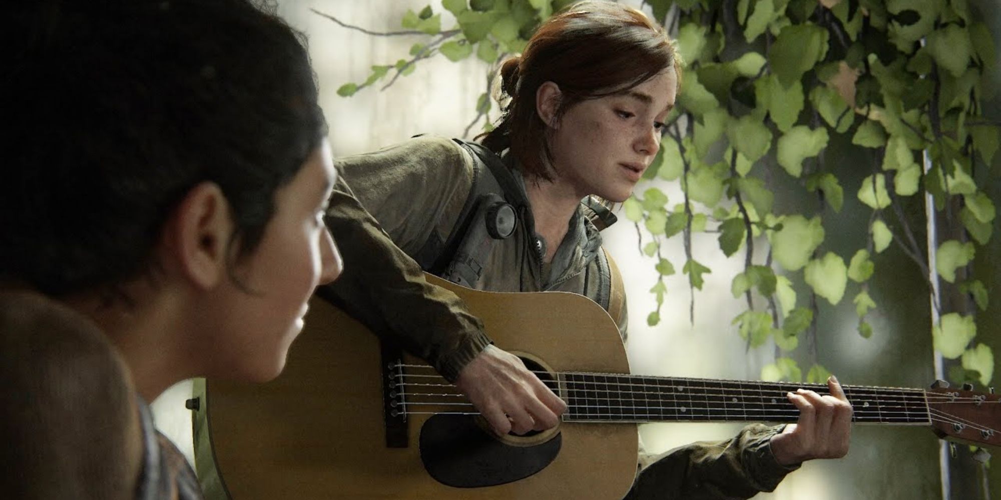 The Last of Us Part II Ellie Sings to Dina 