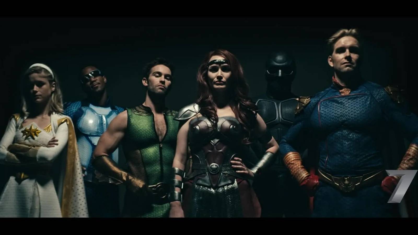 The Boys Black Noir The Seven lineup 6 members