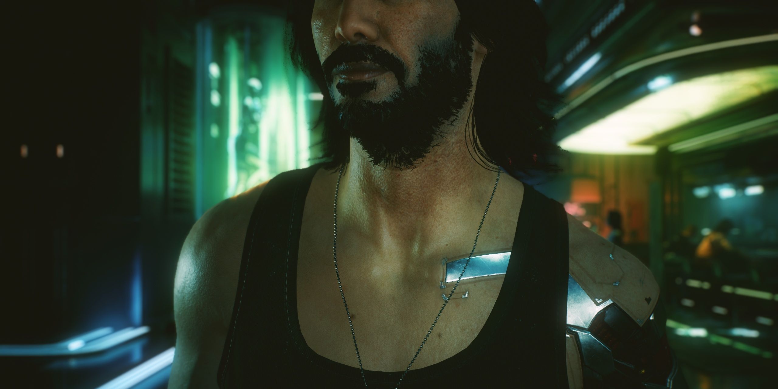 Thicker Beard For Johnny mod for Cyberpunk 2077