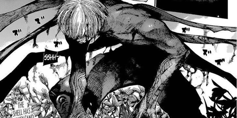 Tokyo Ghoul Screentone Example