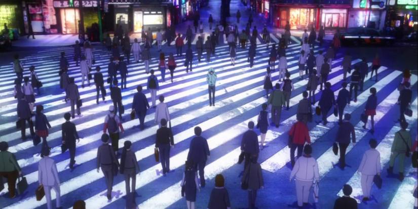 Kaneki in Tokyo in Tokyo Ghoul